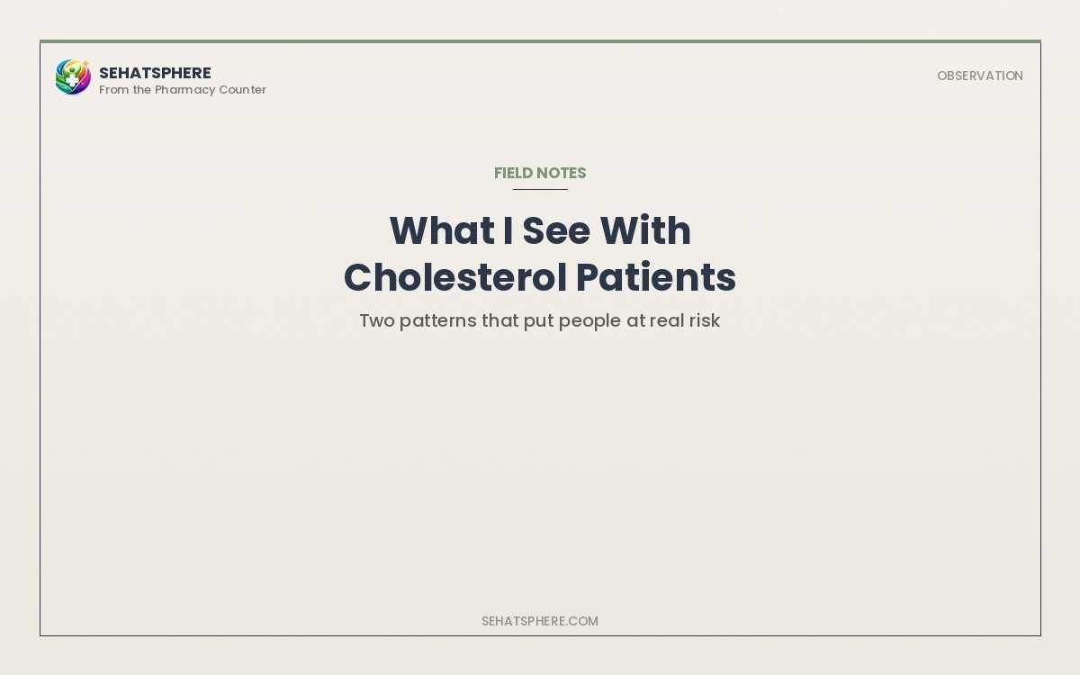 Common statin mistakes at the pharmacy counter