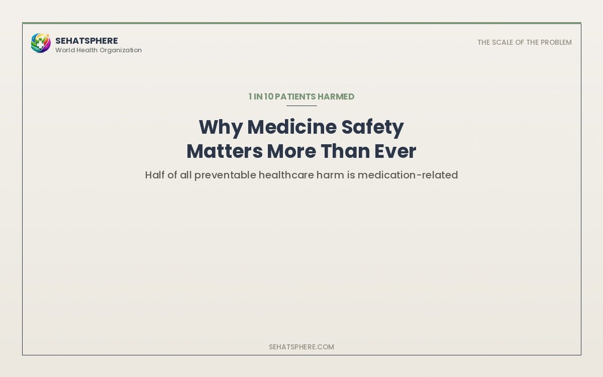 Global medicine safety statistics WHO data