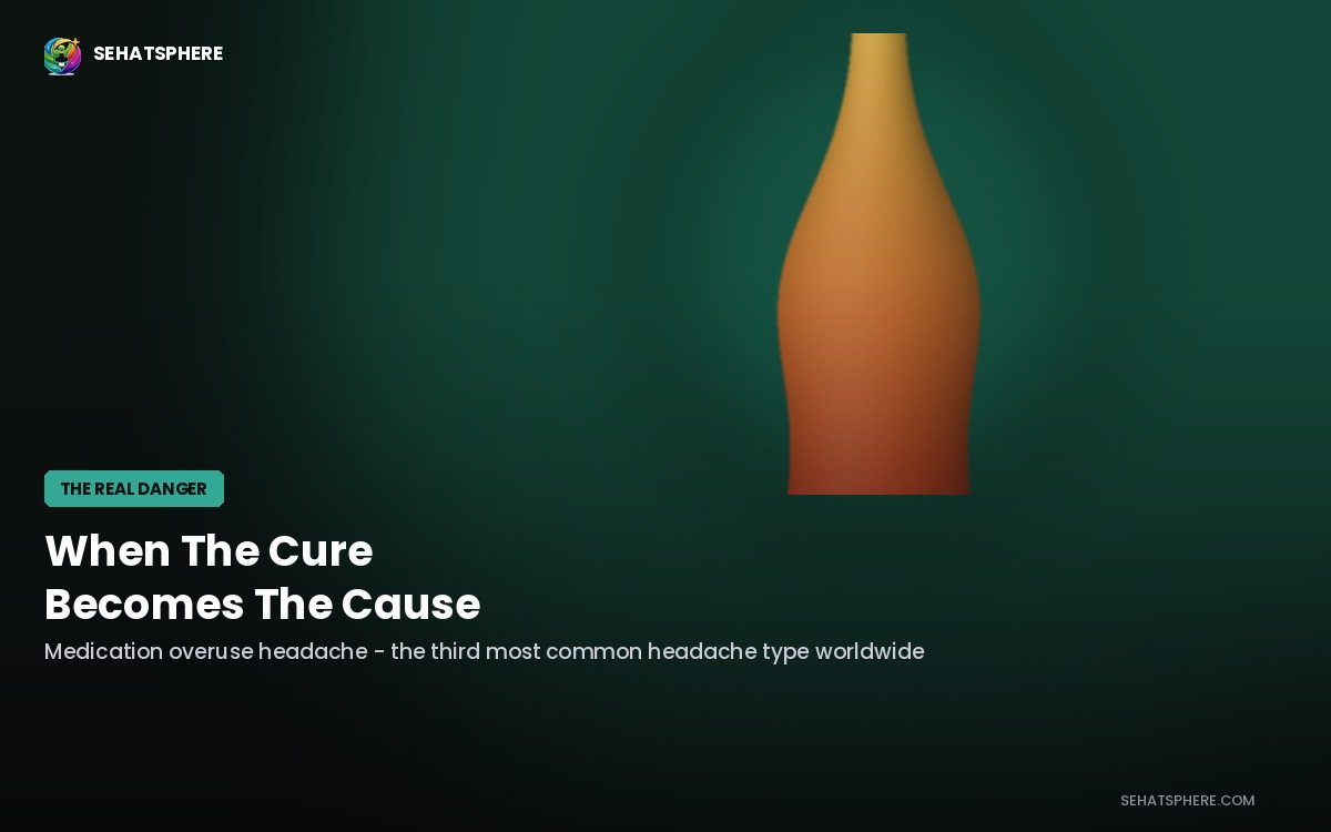 Medication overuse headache mechanism explained third most common headache