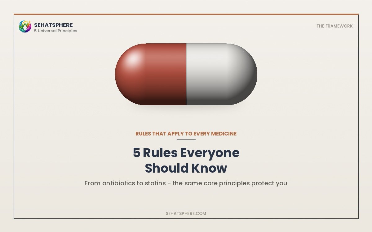 5 universal medicine safety rules