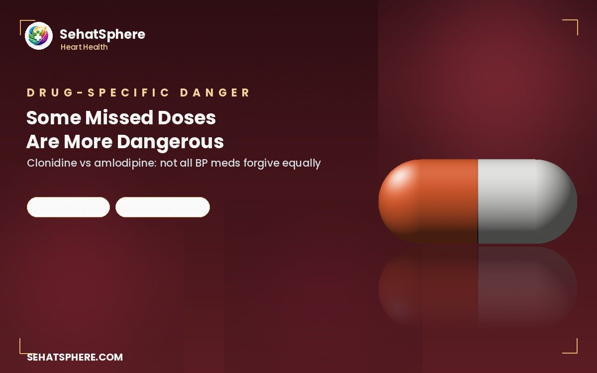 Blood pressure medicine missed dose guide by drug type