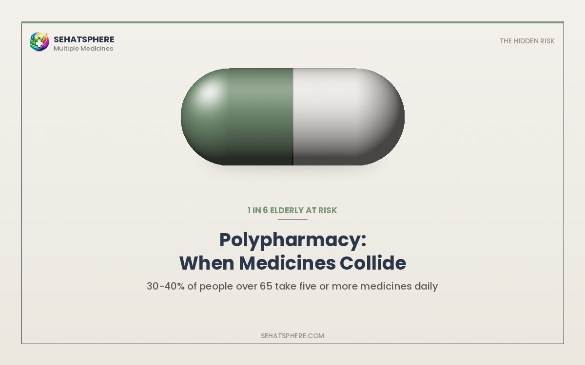 Polypharmacy multiple medicines interaction risk elderly