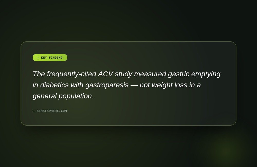 ACV gummies and your medications key finding gastroparesis study
